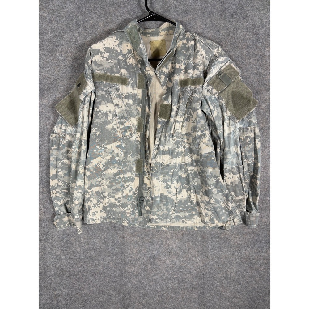 US Army Combat Uniform Jacket ACU Digital Camo Mens Military Field Coat